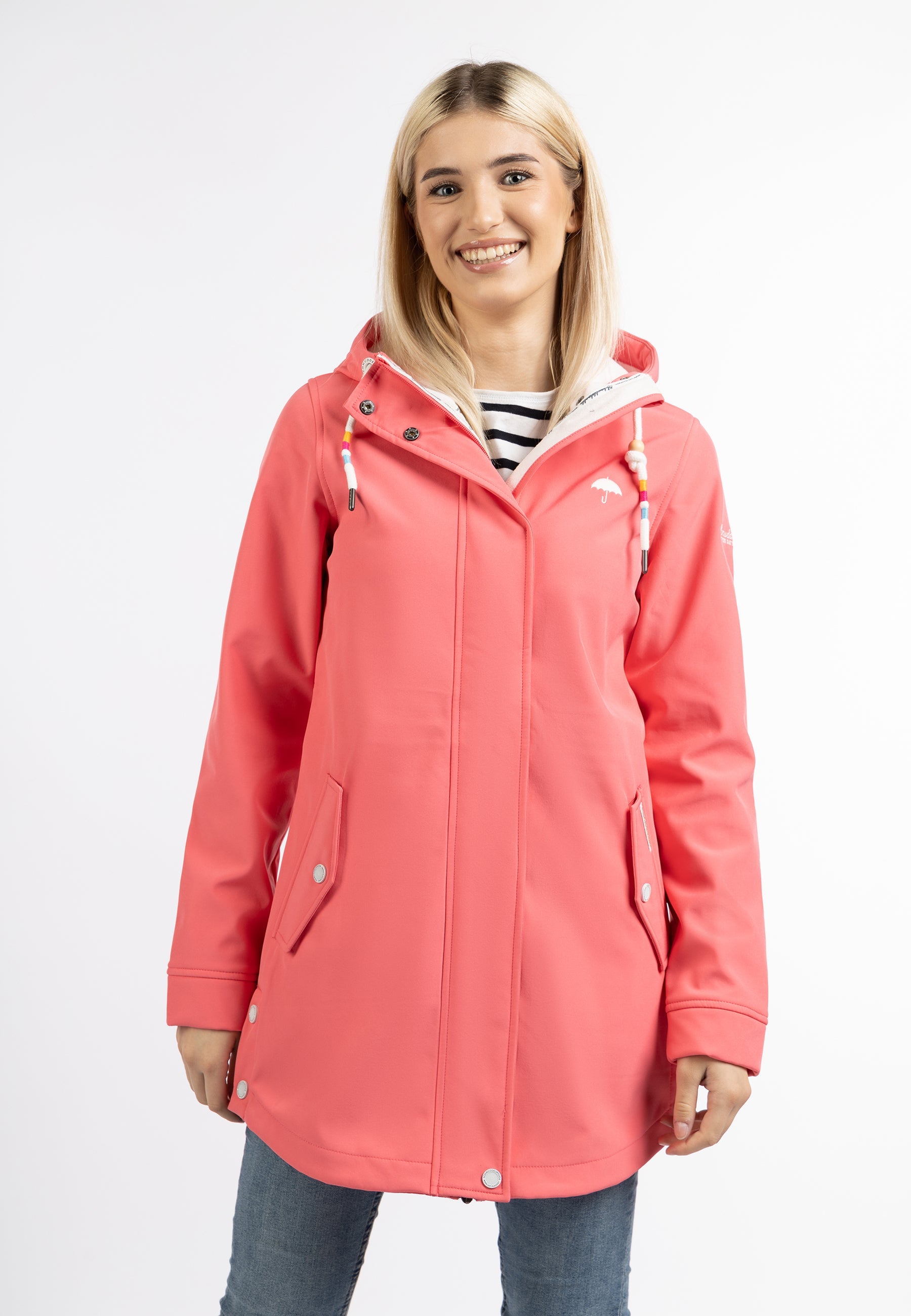 Schmuddelwedda Women's Short Coat Made Of Softshell