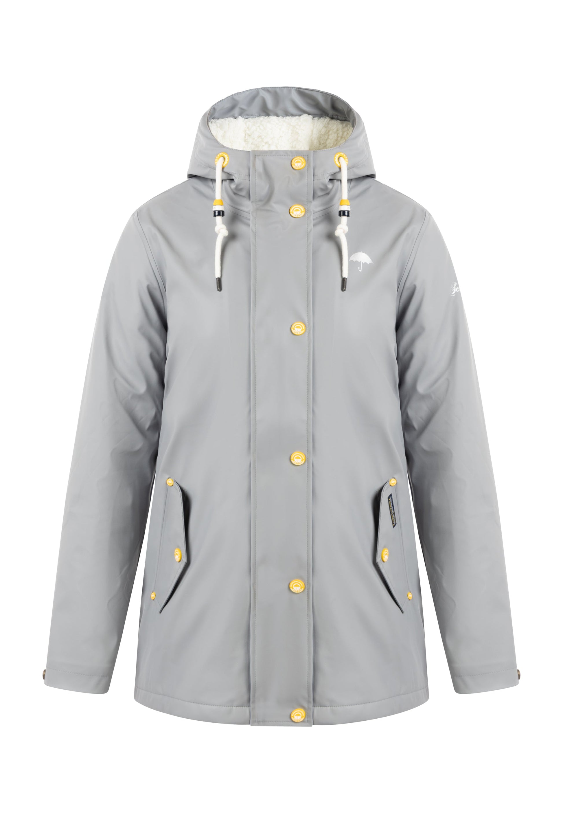Schmuddelwedda Women's Rain Jacket With Teddy Lining