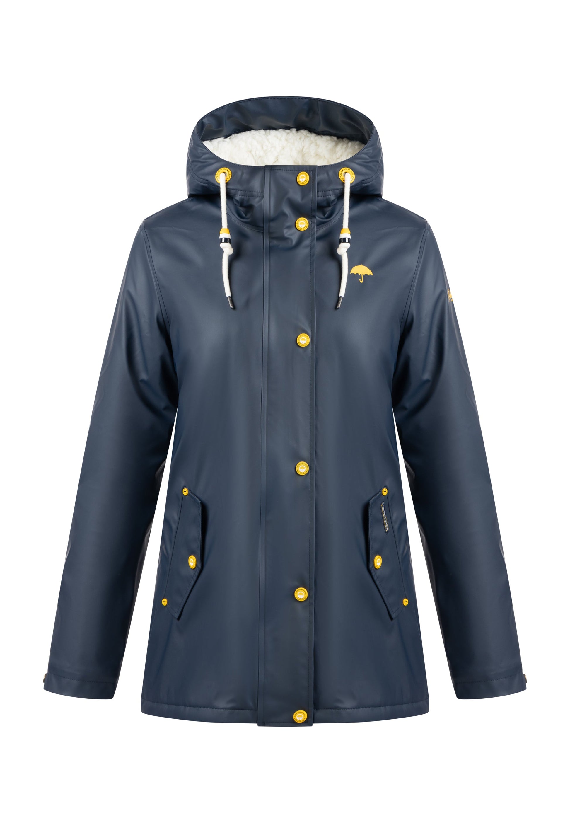 Schmuddelwedda Women's Rain Jacket With Teddy Lining
