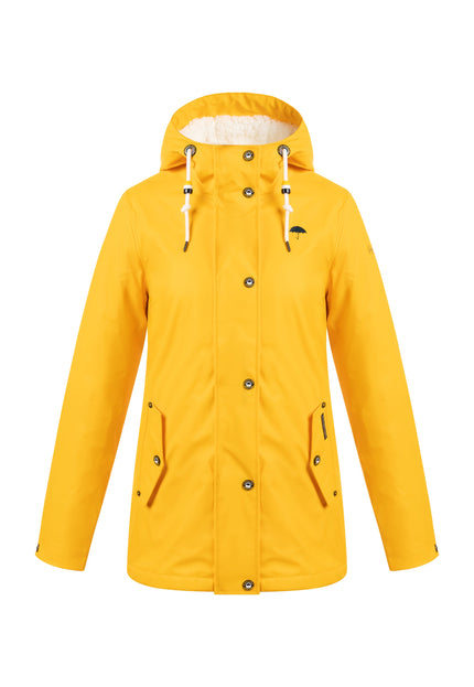 Schmuddelwedda Women's Rain Jacket With Teddy Lining