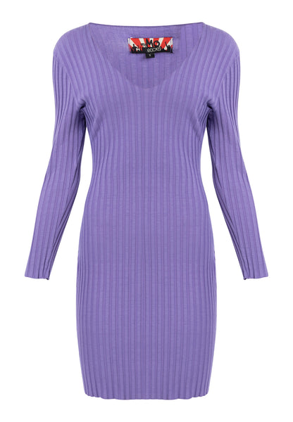 Mymo rocks Women's Rib Knit Dress
