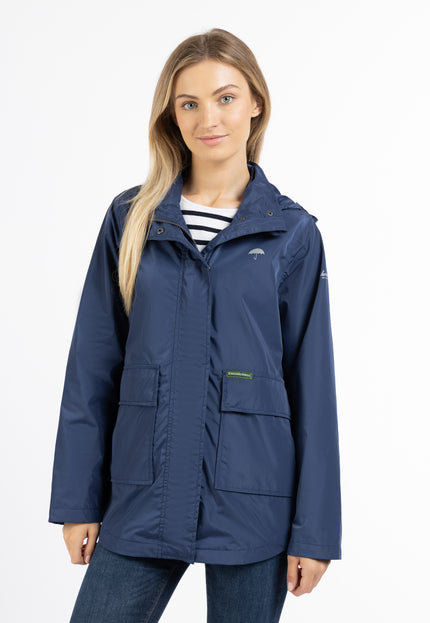 Schmuddelwedda Damen Regenjacke aus recyceltem Material