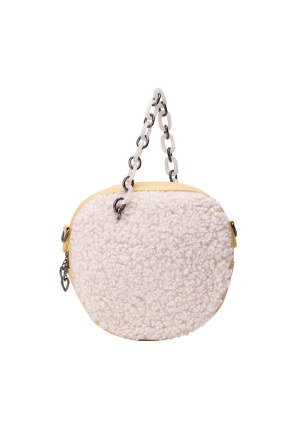 Mymo Women's Bag With Teddy Fur