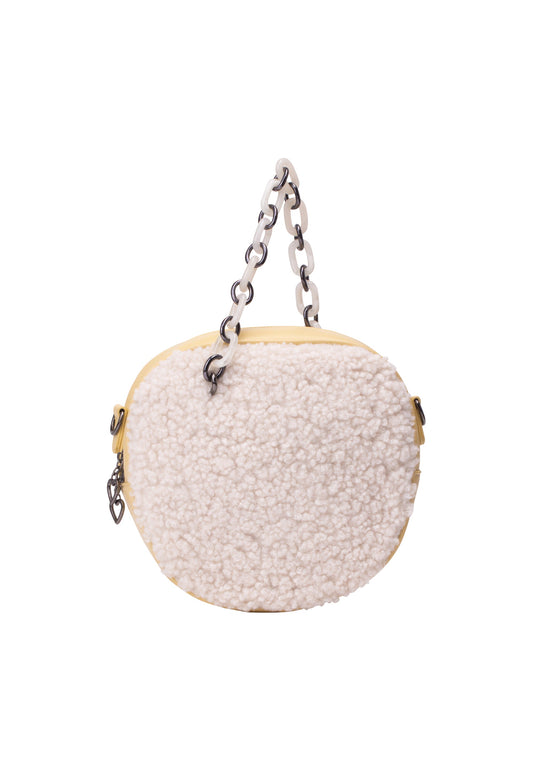 Mymo Women's Bag With Teddy Fur