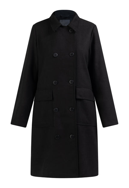 Dreimaster klassik Women's Transitional Coat Made Of Wool Blend