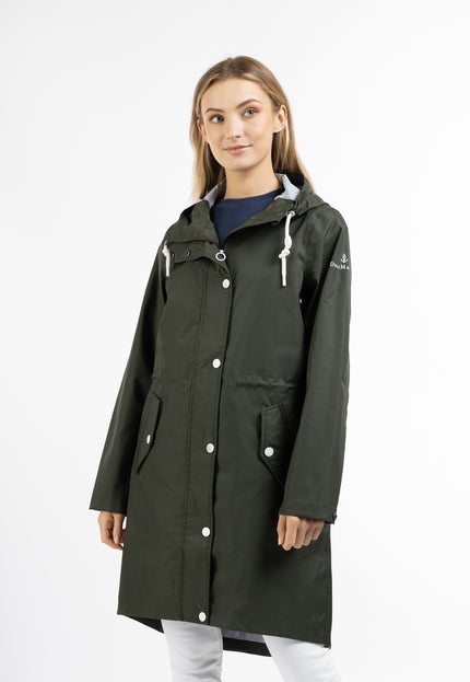 DreiMaster Maritim Women's Rain Jacket With Interior Print