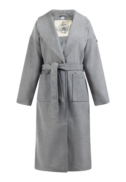 DreiMaster Vintage Płaszcz Przejściowy dla Kobiety wykonany z mieszanki wełny