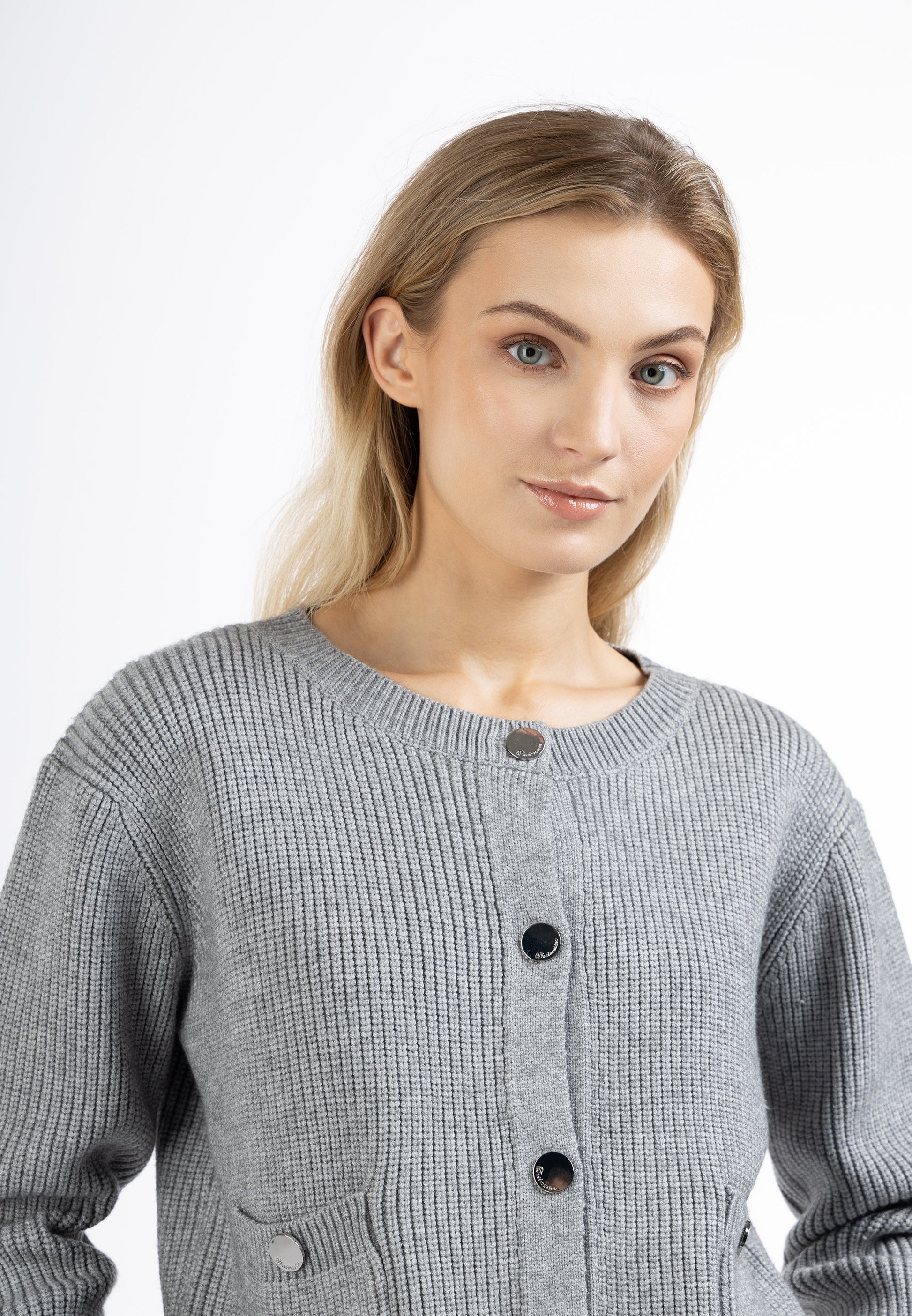 Dreimaster maritim Women's Cardigan With Buttons