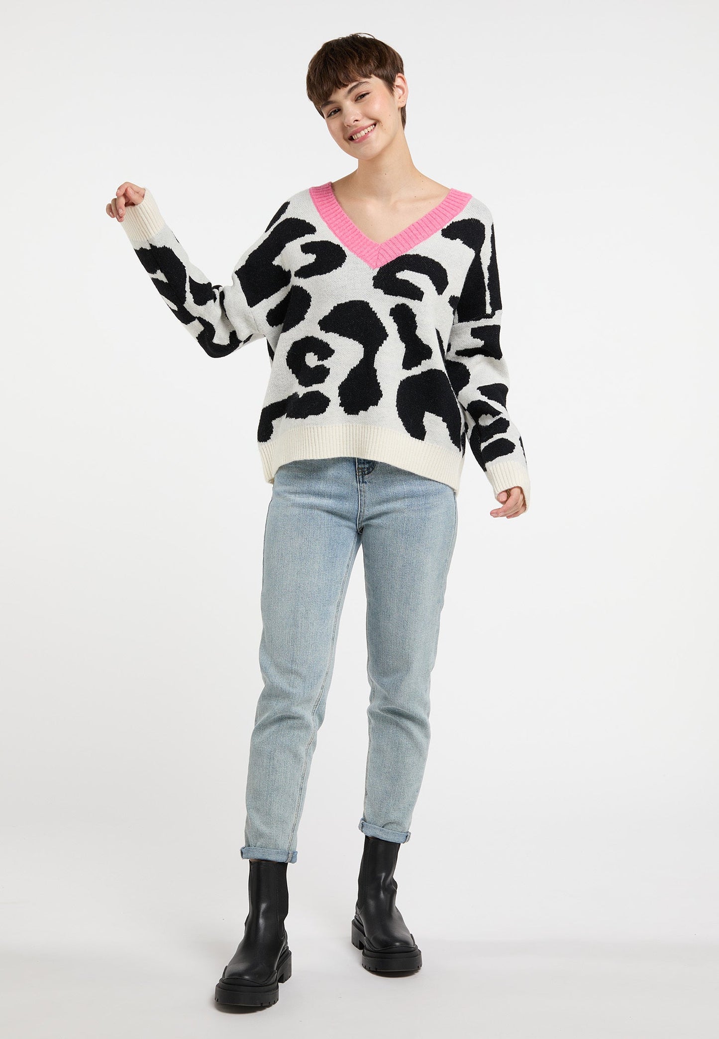 Mymo Women's Knitted Sweater