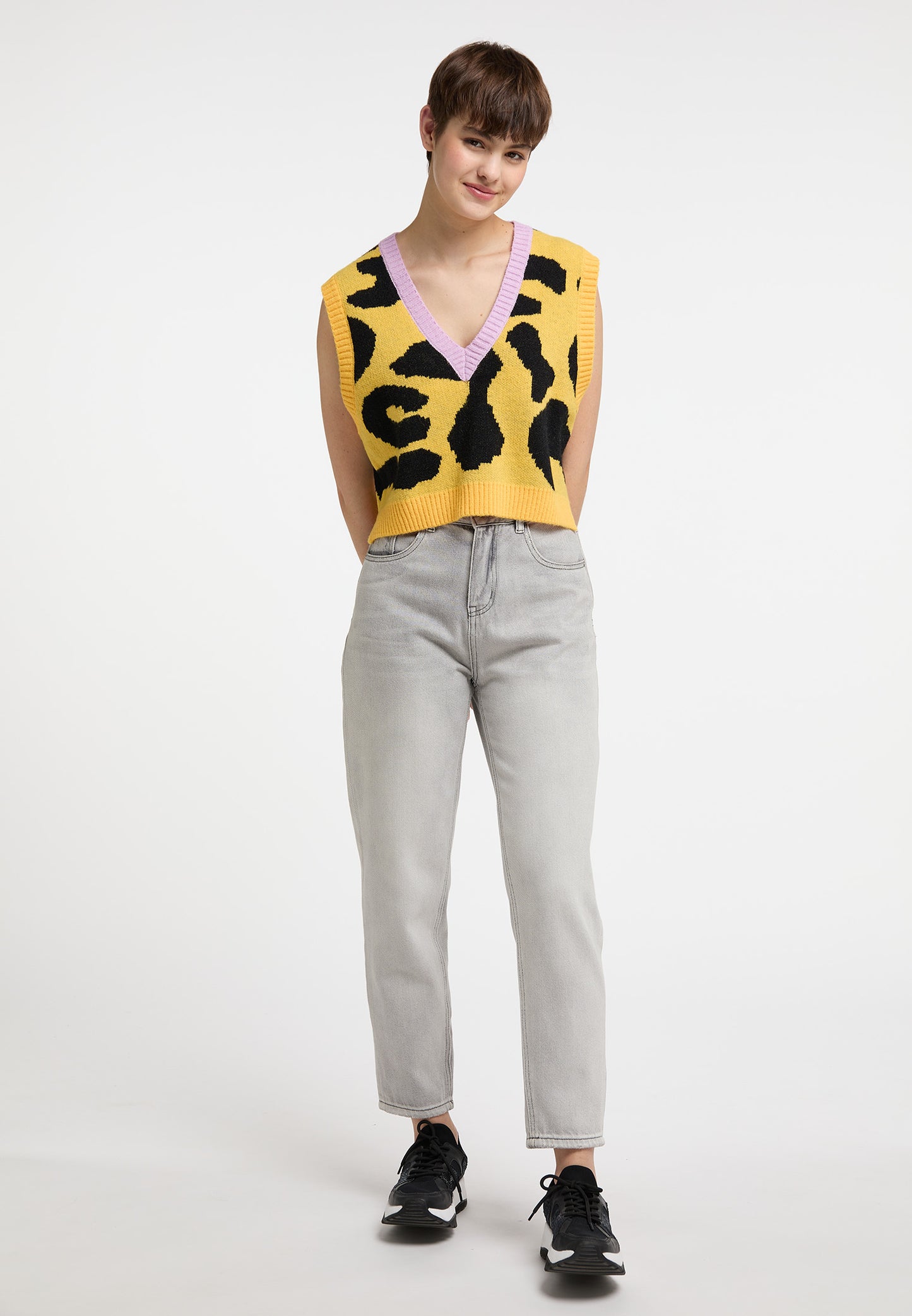 Kamizelka sweterkowa myMo Kobiety