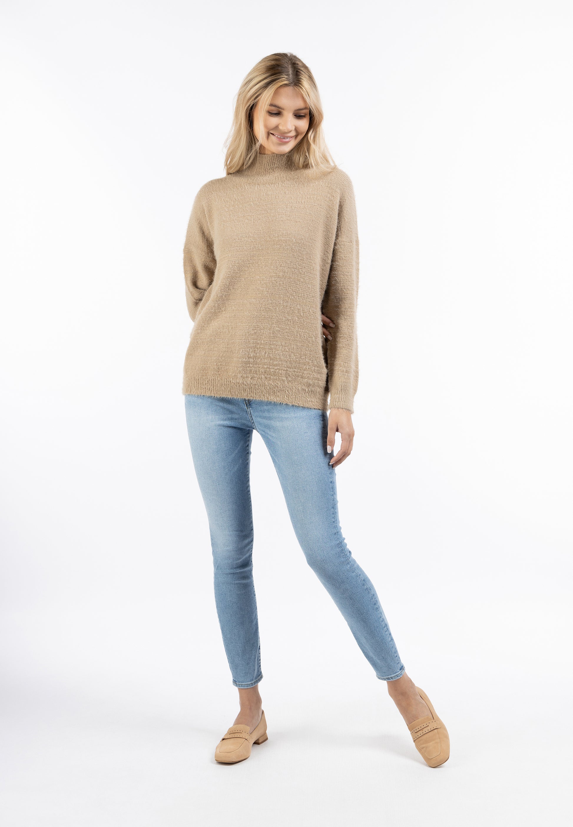 usha Women's Knitted Sweater