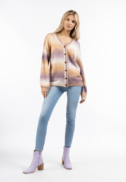 usha Damen Cardigan mit Knopf