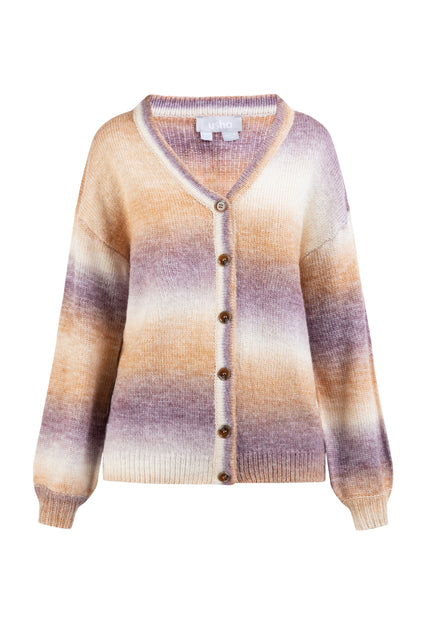 usha Damen Cardigan mit Knopf