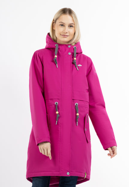 Schmuddelwedda Damen Winterparka aus recyceltem Polyester