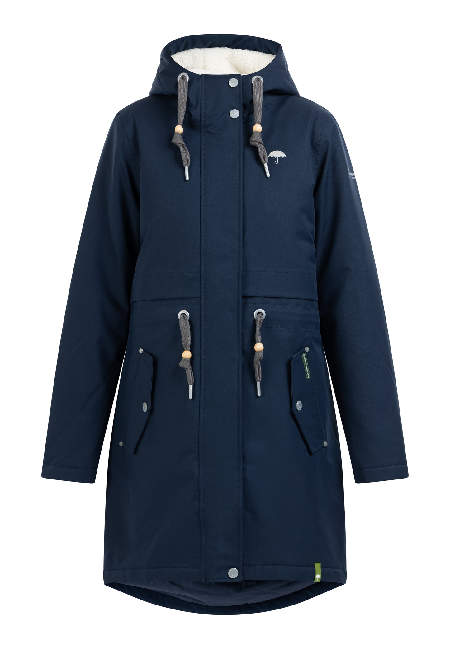 Schmuddelwedda Kobiety zimowy parka wykonana z recyklingowanego poliestru