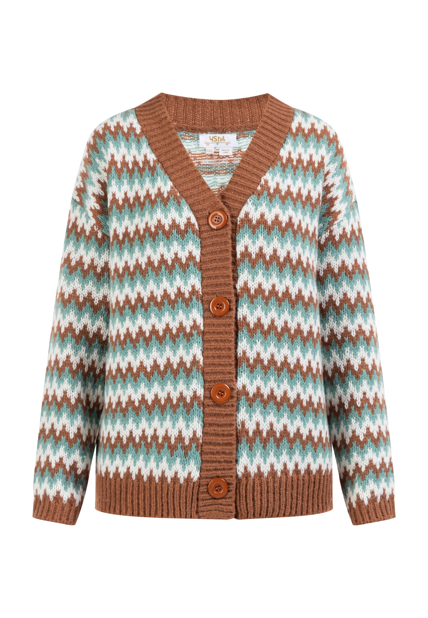 usha FESTIVAL Kardigan dla Kobiety z guzikami