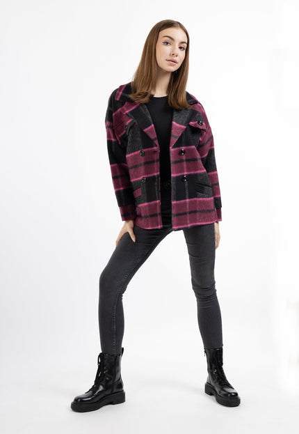 Mymo rocks Women's Checked Jacket