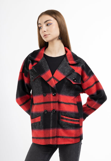 Mymo rocks Women's Checked Jacket