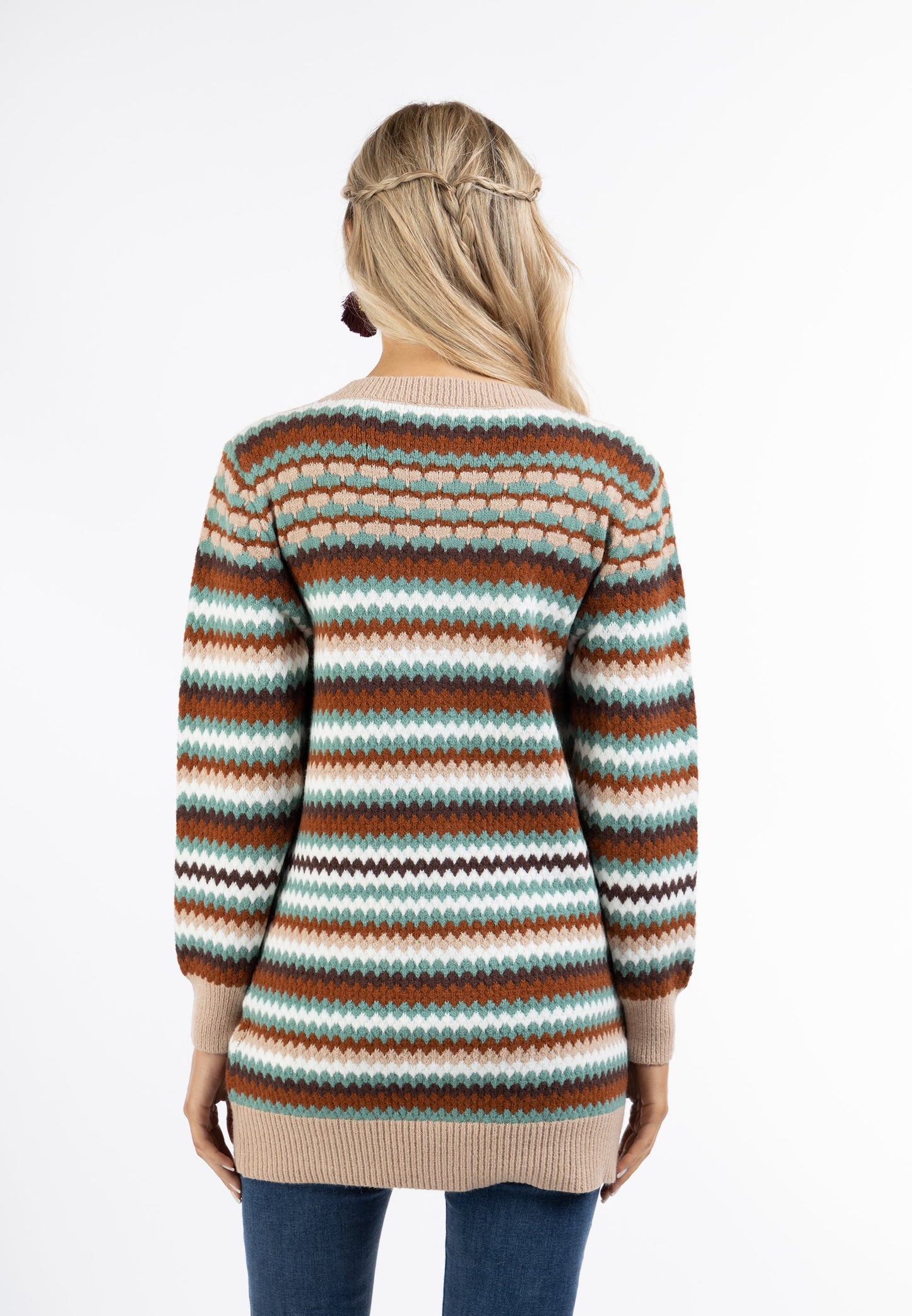 Usha festival Women's Women'S Cardigan With Buttons