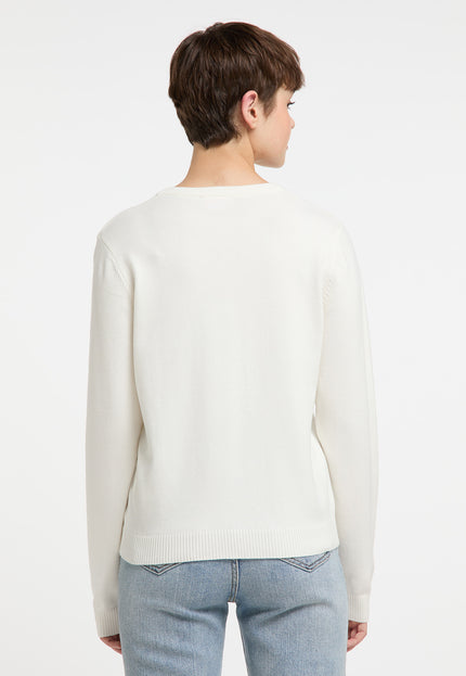 myMo Damen-Strickpullover