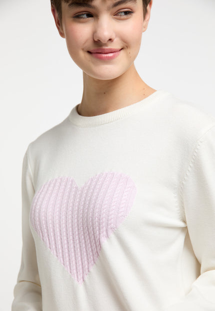 myMo Damen-Strickpullover