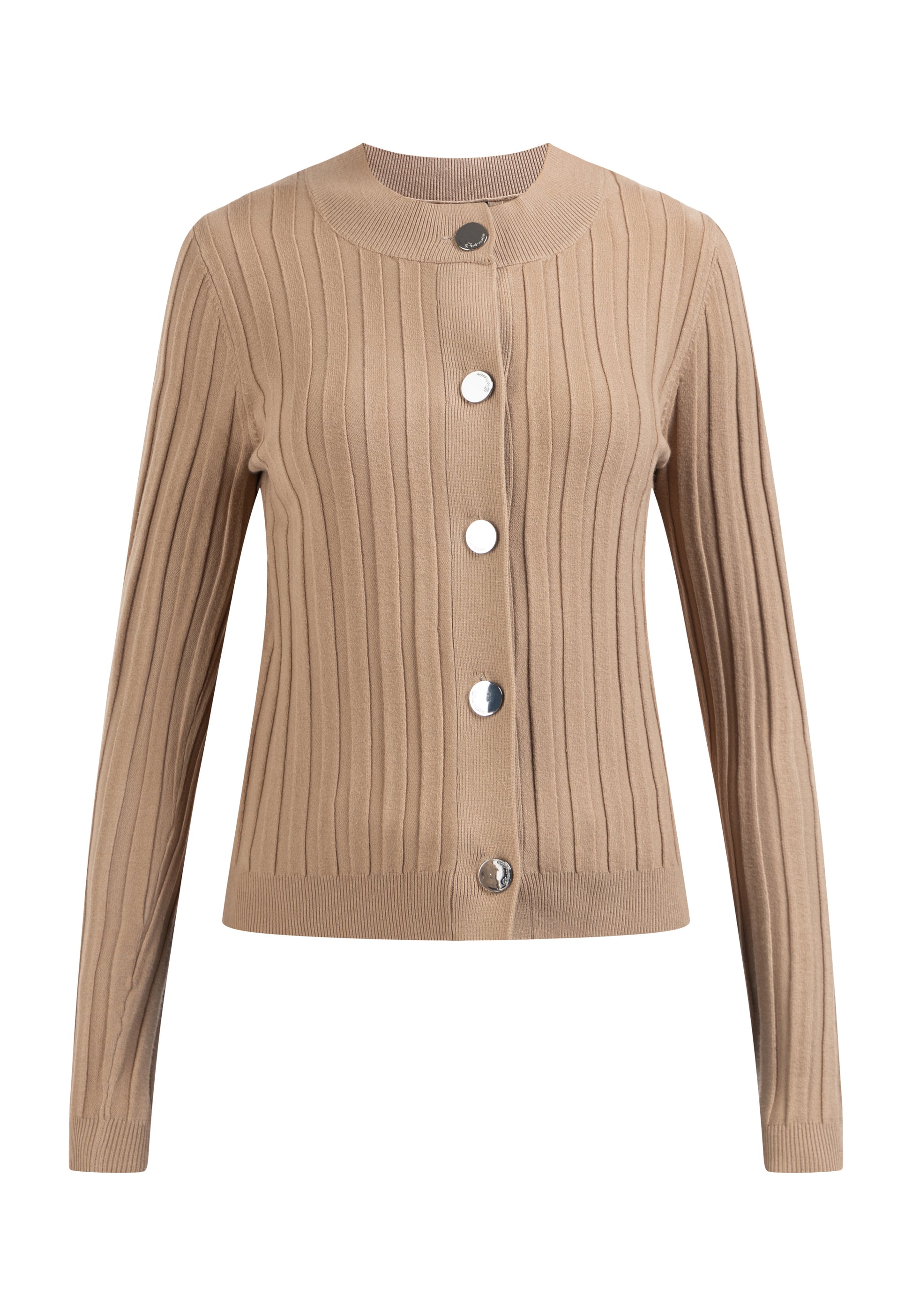 DreiMaster Klassik Damen Cardigan mit Knöpfen