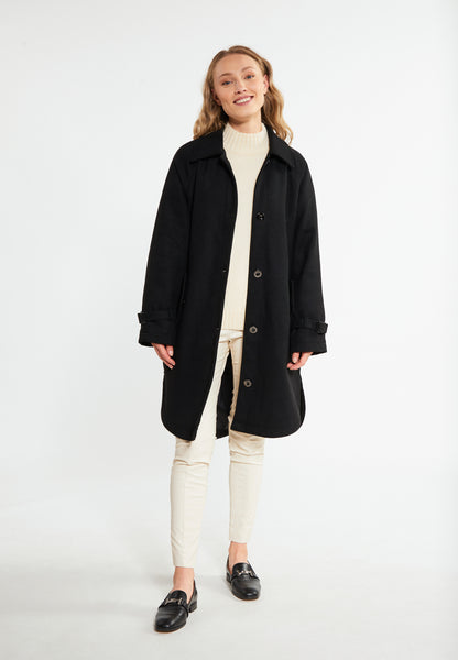 RISA Women's Transitional Coat Made Of Wool Blend