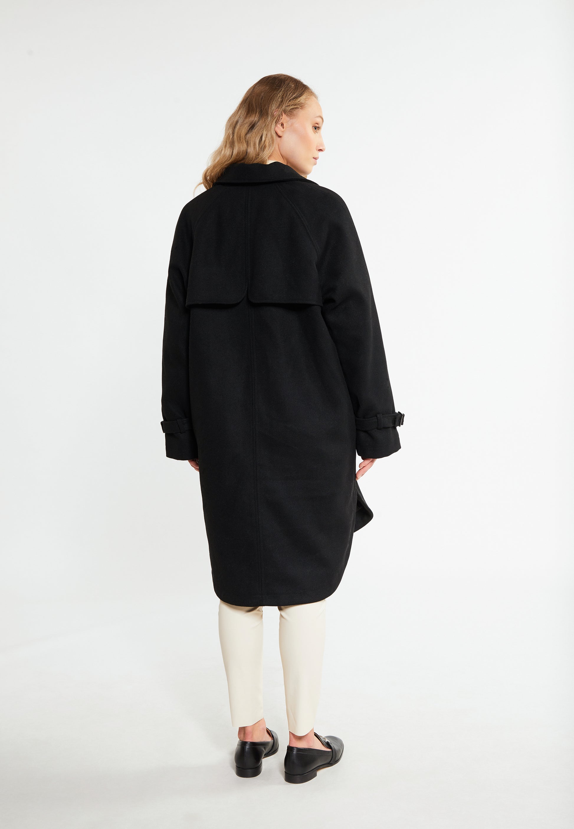 RISA Women's Transitional Coat Made Of Wool Blend
