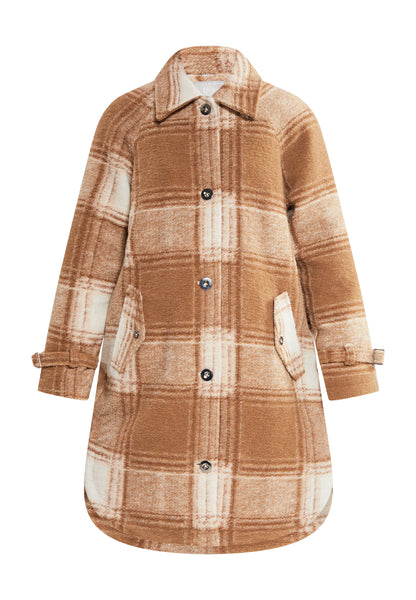 Płaszcz przejściowy RISA dla Kobiety wykonany z mieszanki wełny