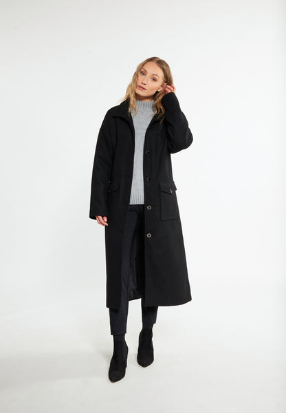 RISA Women's Transitional Coat Made Of Wool Blend
