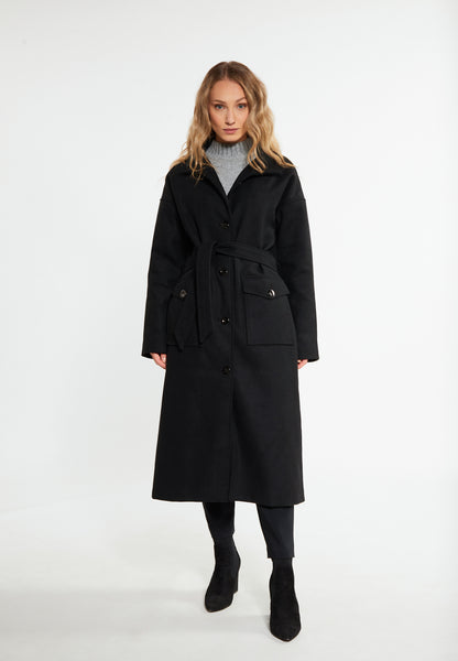 RISA Women's Transitional Coat Made Of Wool Blend