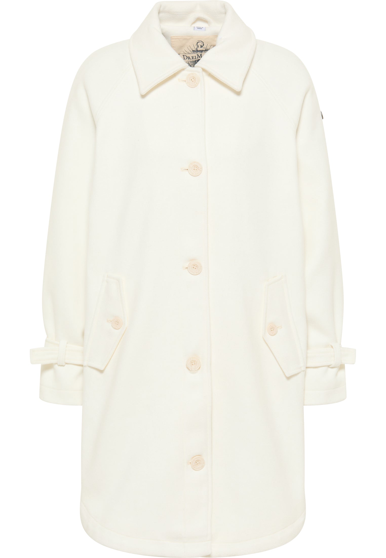 DreiMaster Vintage Women's Transitional Coat Made Of Wool Blend