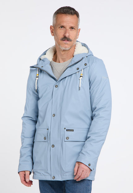 Schmuddelwedda Men's Rain Jacket With Teddy Lining