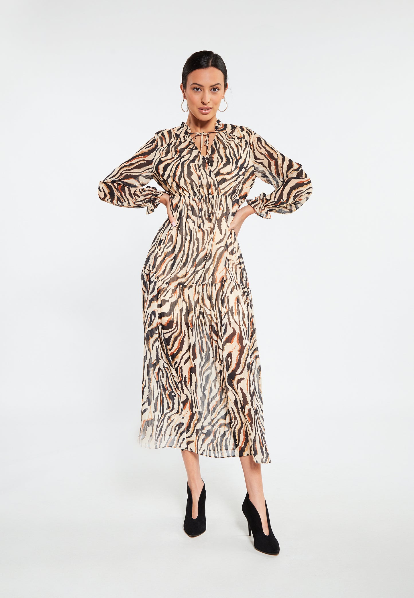 faina Kobiety Maxi Sukienka