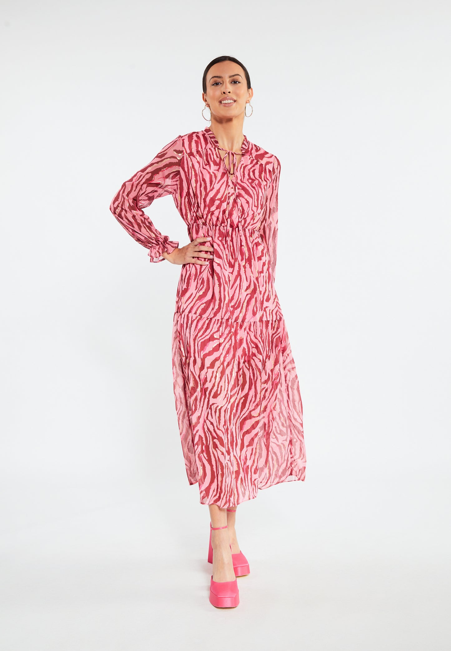 faina Kobiety Maxi Sukienka