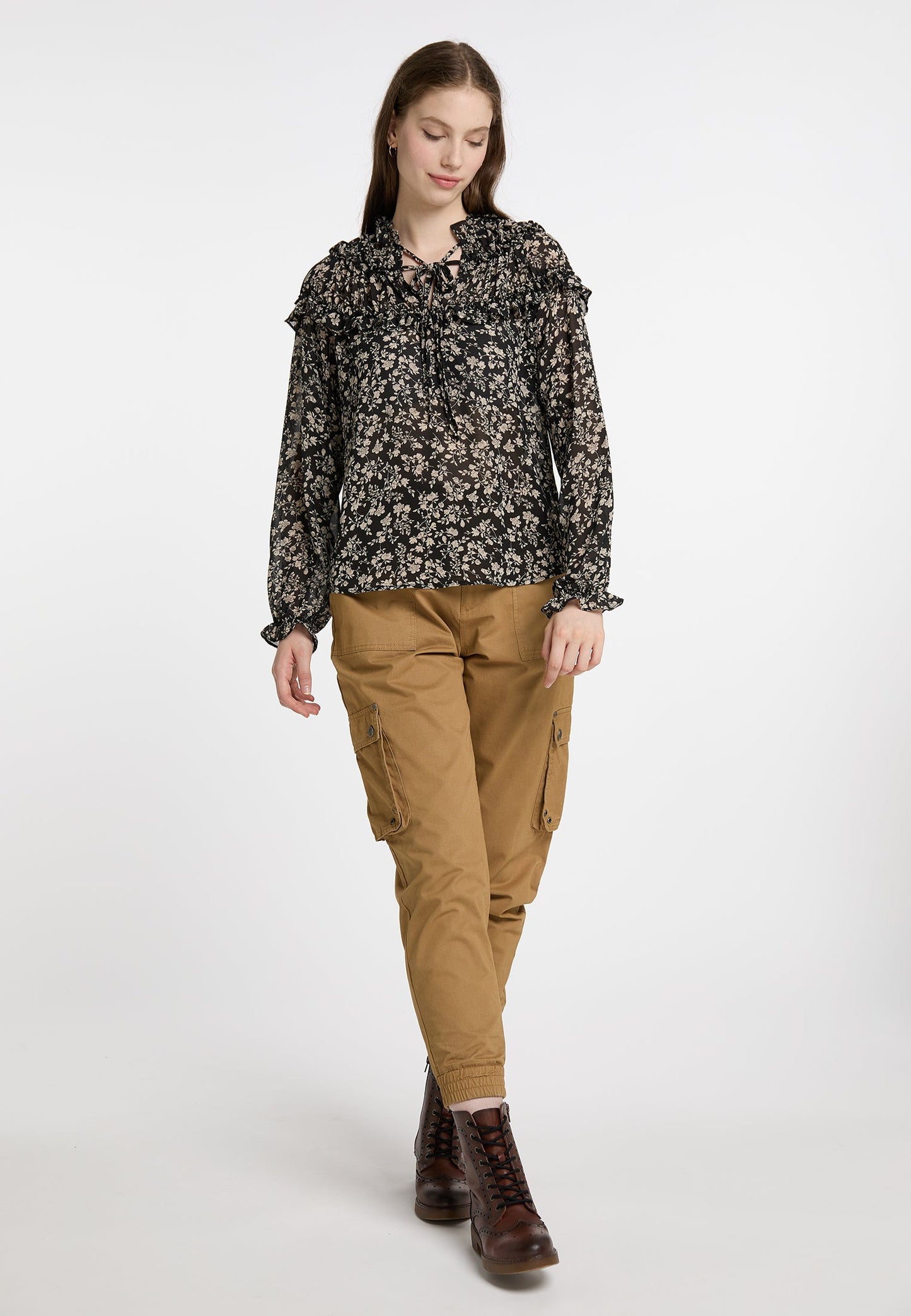 Dreimaster vintage Women's Ruffle Blouse