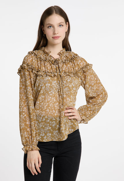 Dreimaster vintage Women's Ruffle Blouse