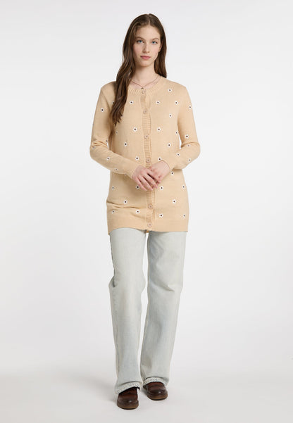 Dreimaster vintage Women's Cardigan With Embroidery