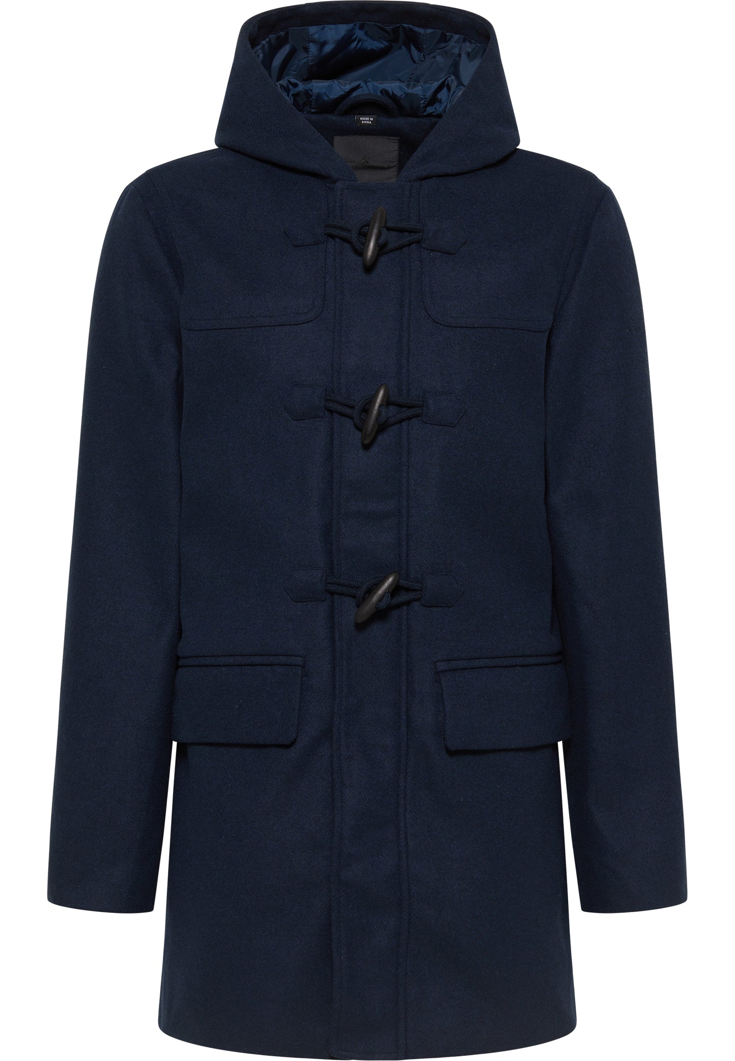 Płaszcz przejściowy męski DreiMaster Klassik wykonany z mieszanki wełny