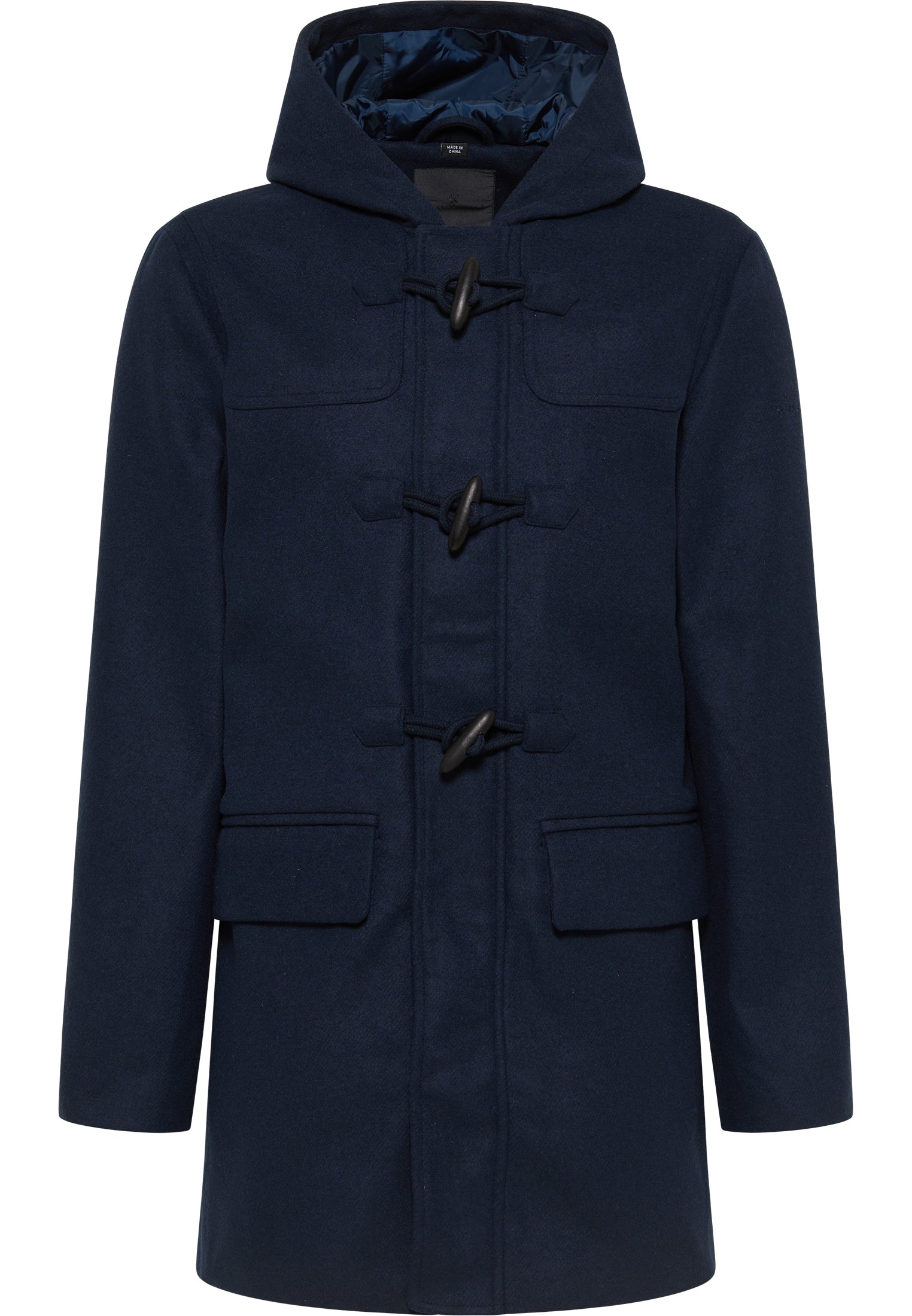 Płaszcz przejściowy męski DreiMaster Klassik wykonany z mieszanki wełny