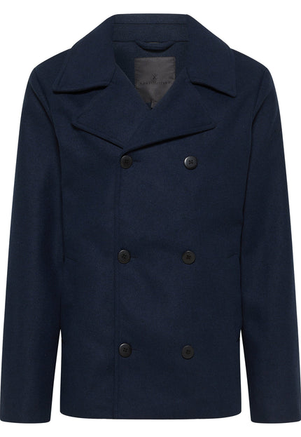 Dreimaster klassik Men's Transitional Jacket Made From A Wool Blend