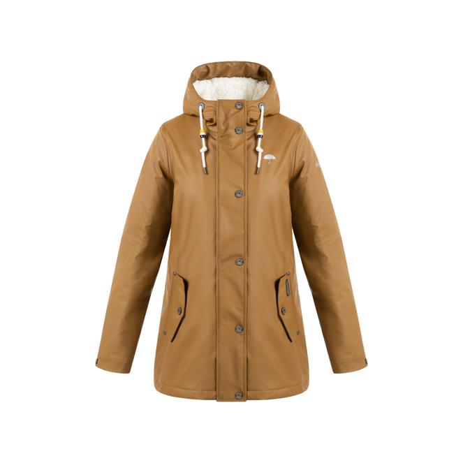 Schmuddelwedda Women's Rain Jacket With Teddy Lining