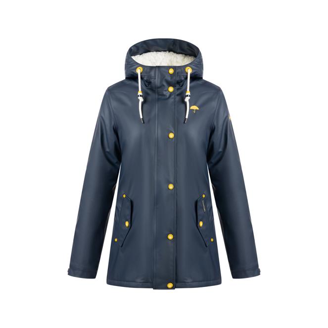 Schmuddelwedda Women's Rain Jacket With Teddy Lining