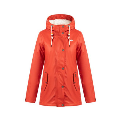 Schmuddelwedda Women's Rain Jacket With Teddy Lining