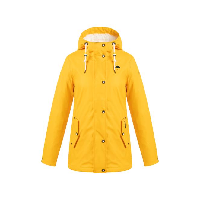 Schmuddelwedda Women's Rain Jacket With Teddy Lining