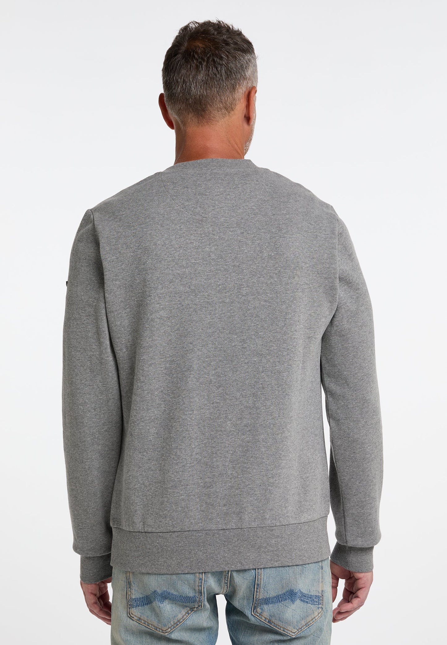 Dreimaster vintage Men's Oversized Sweatshirt With Crew Neck