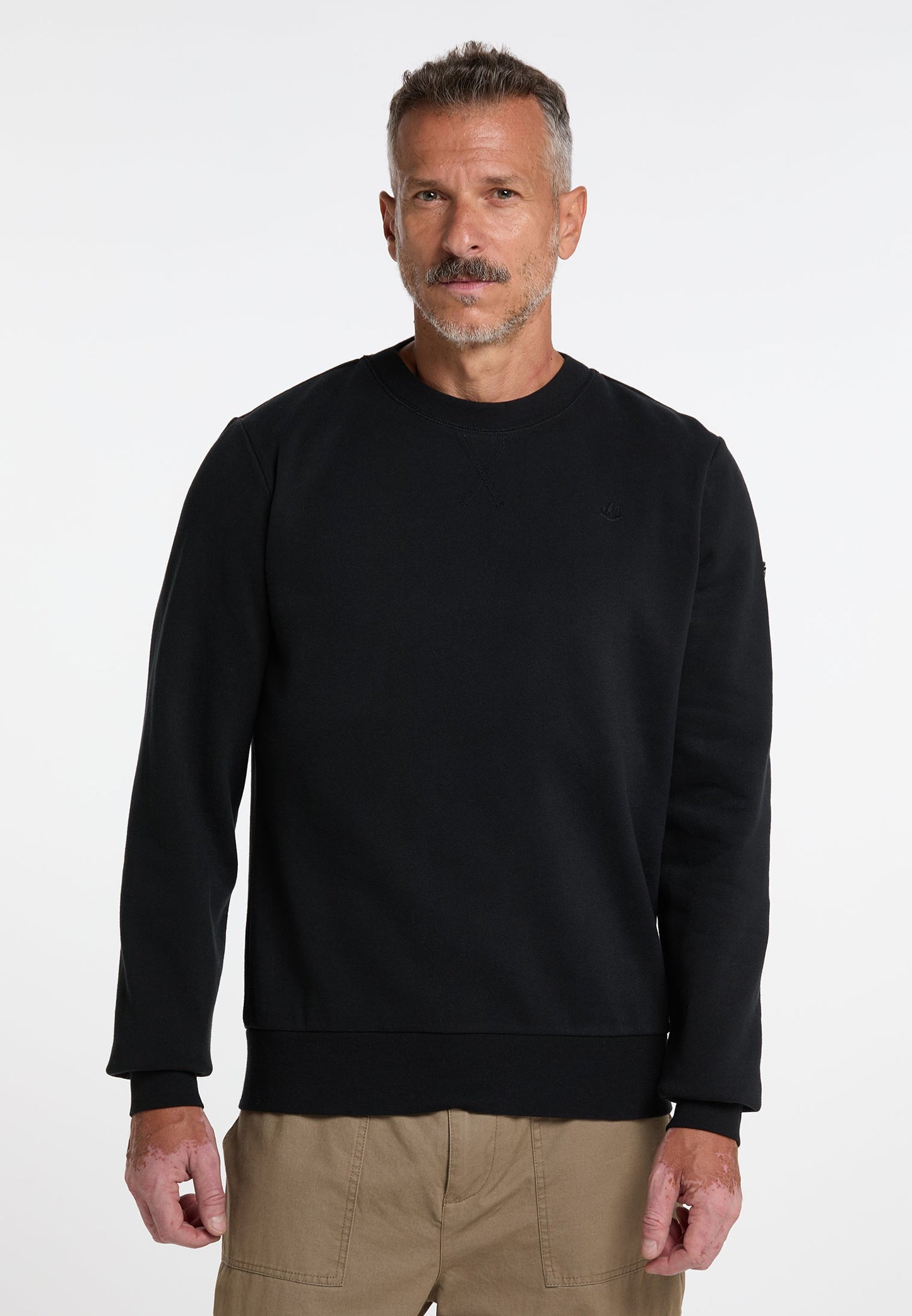 Dreimaster vintage Men's Oversized Sweatshirt With Crew Neck