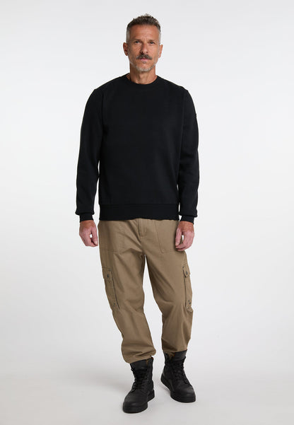 Dreimaster vintage Men's Oversized Sweatshirt With Crew Neck