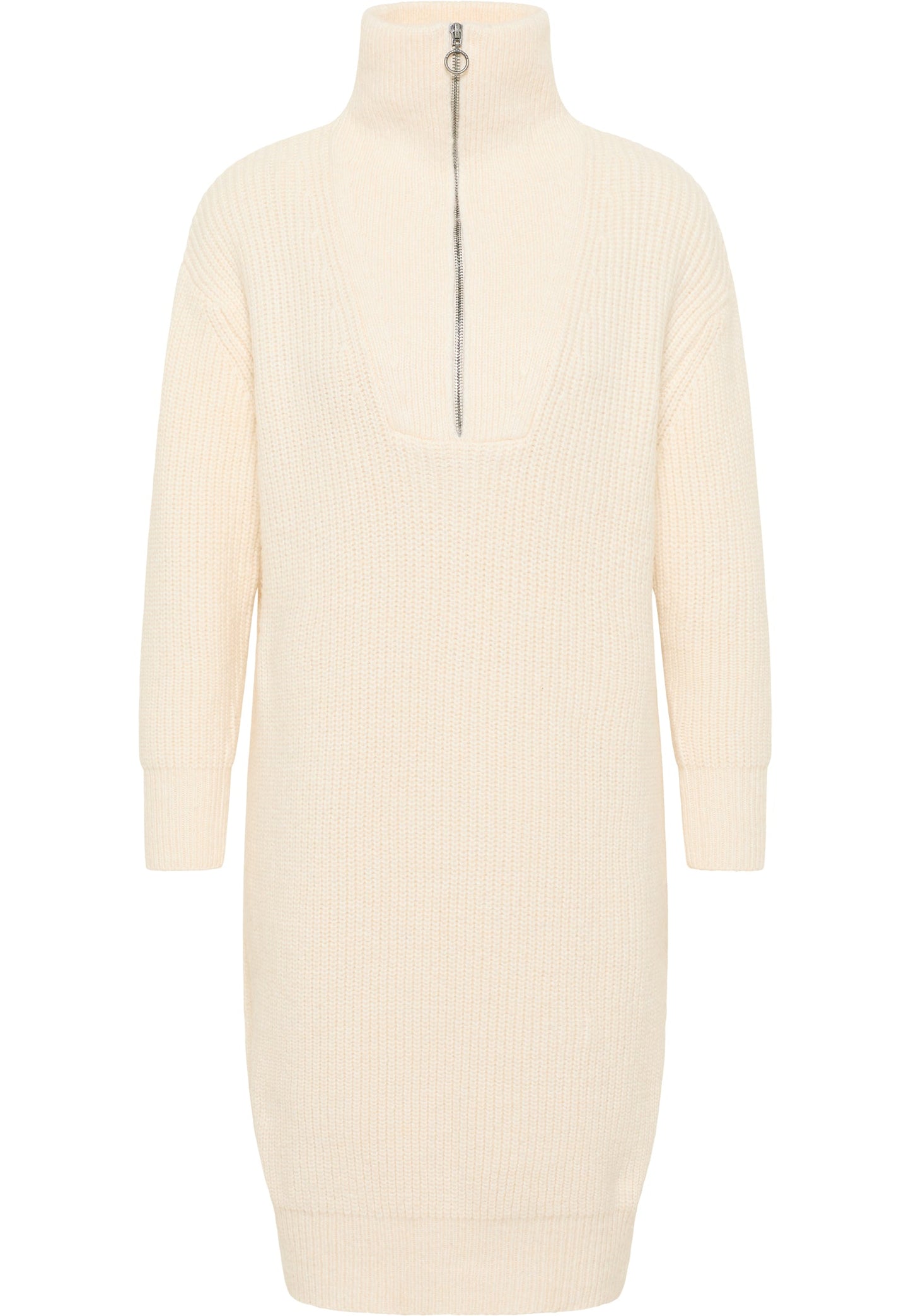 Dreimaster vintage Women's Knit Long Sleeve Midi Dress