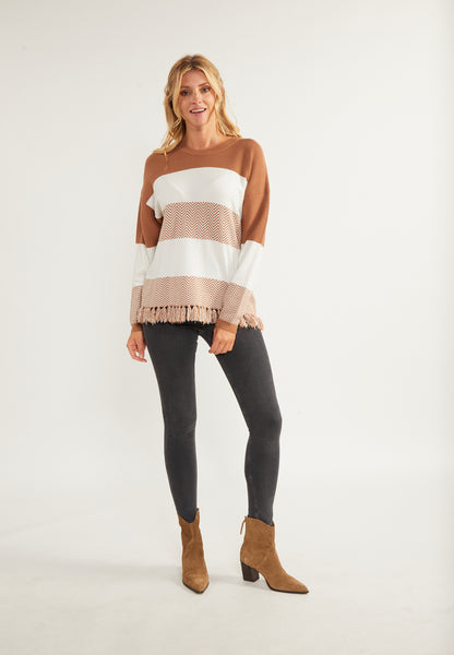 usha FESTIVAL Women's Oversize Knit Sweater